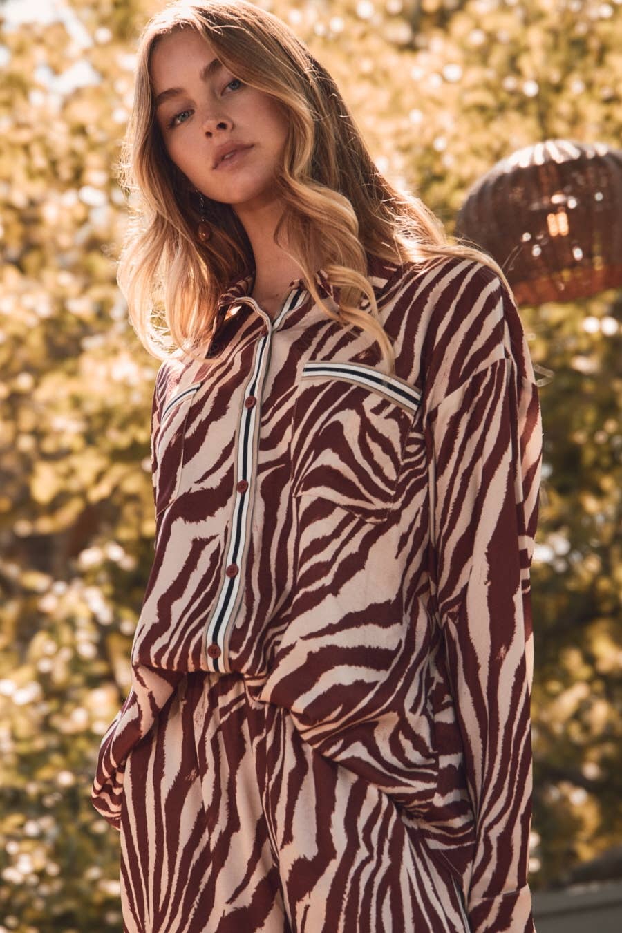 Zebra Printed set