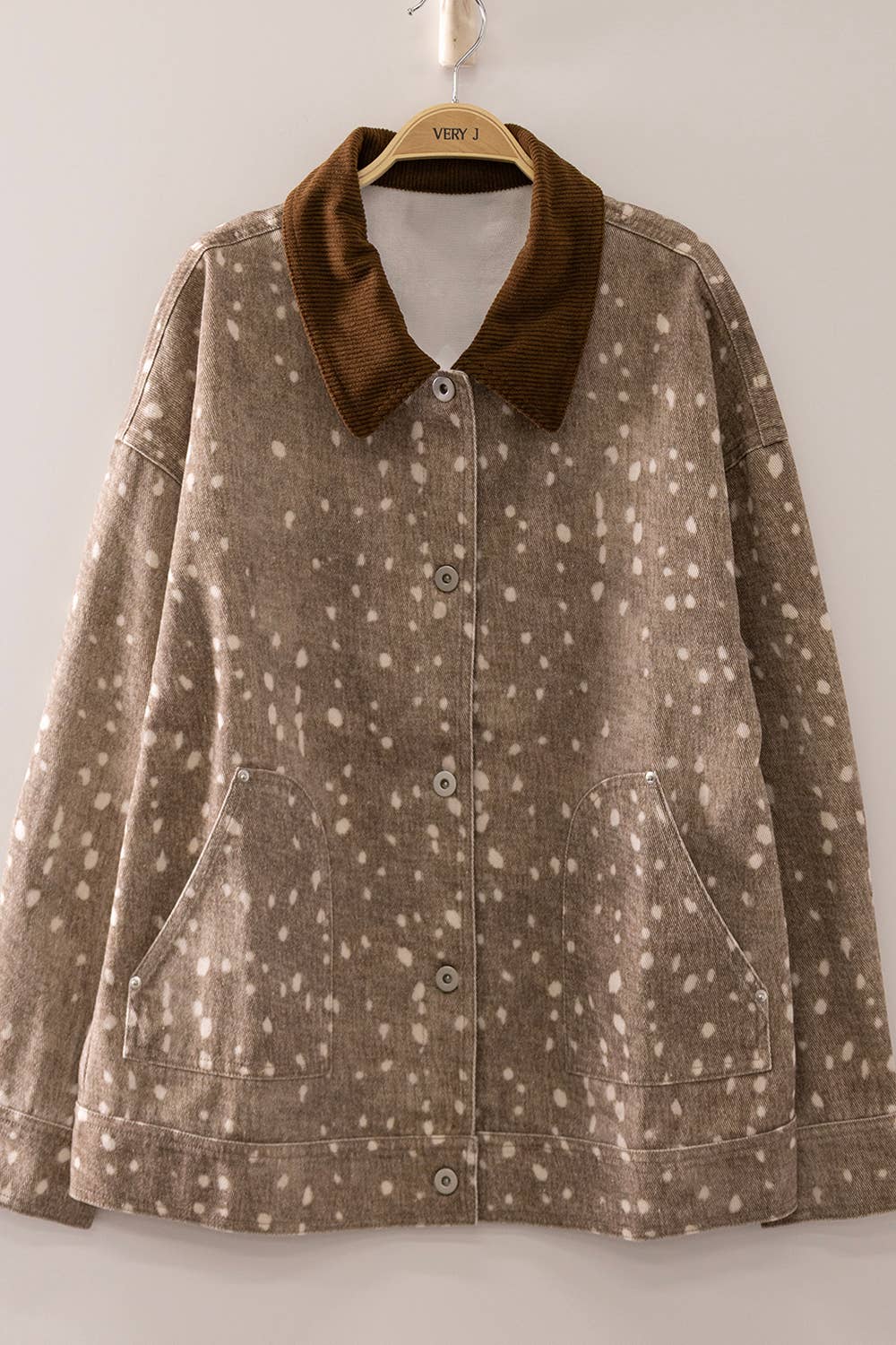 Fawn Print Jacket