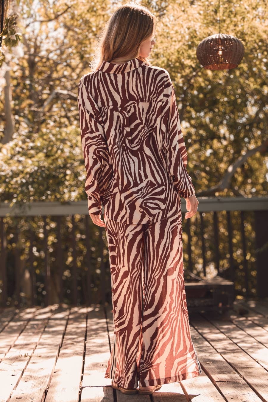 Zebra Printed set