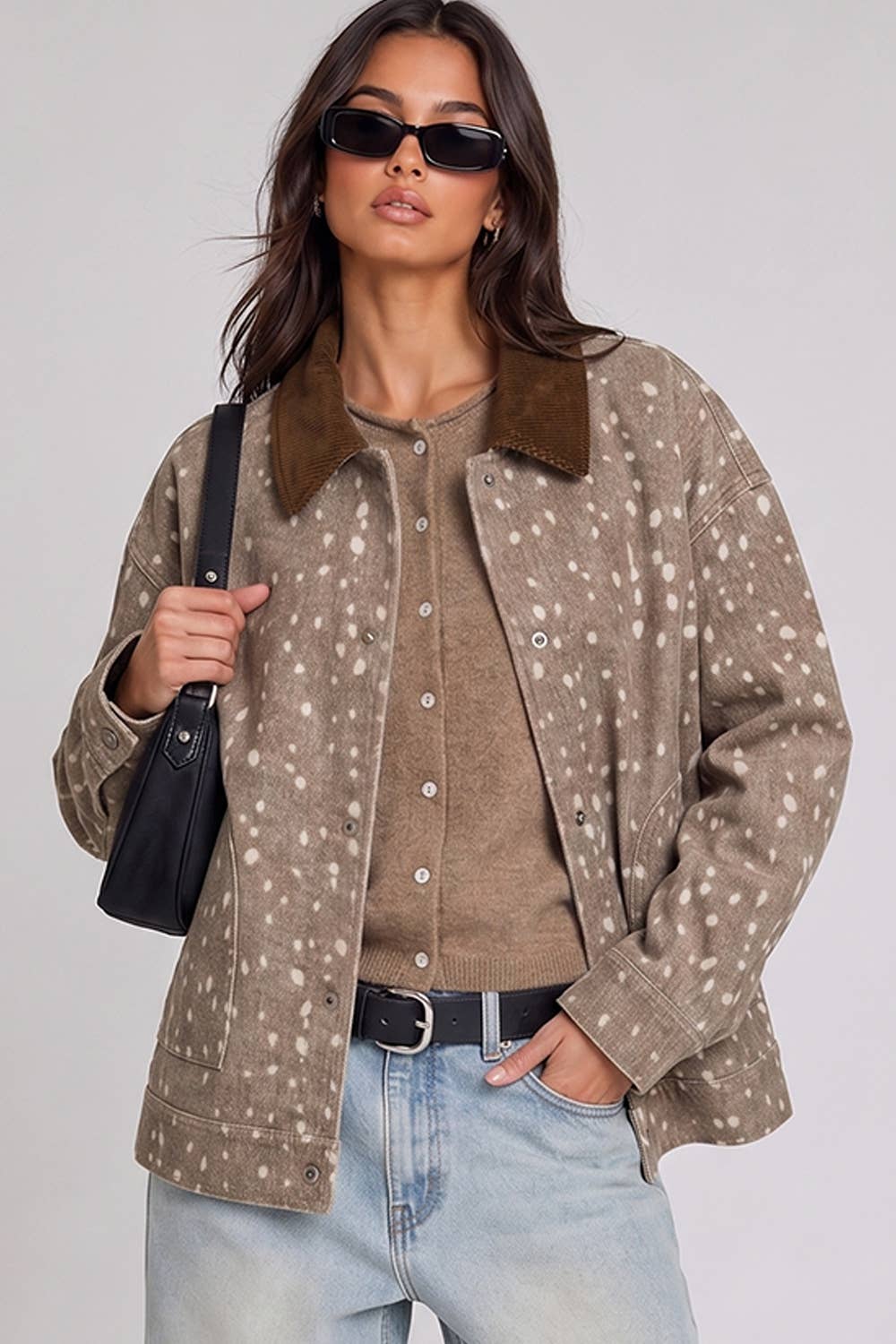 Fawn Print Jacket